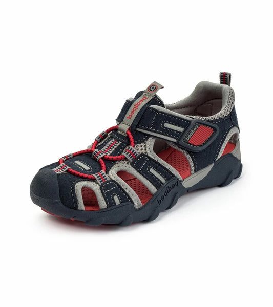 CANYONキッズ サンダル 軽量 メッシュ 通気性 つま先保護 ベルクロ 水遊び 夏用 歩きやすい 子供靴rs3031