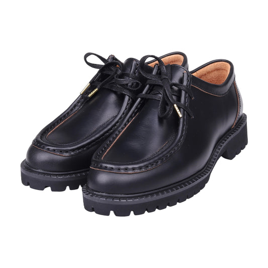 レディース 厚底 レースアップ シューズ シンプル ボリュームソール カジュアル 歩きやすい きれいめ 大人 靴:SWL-11